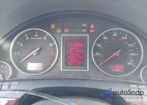 2005 Audi A4 3.0/3.0 Special Edition from USA, damaged, VIN WAULT68E35A056620